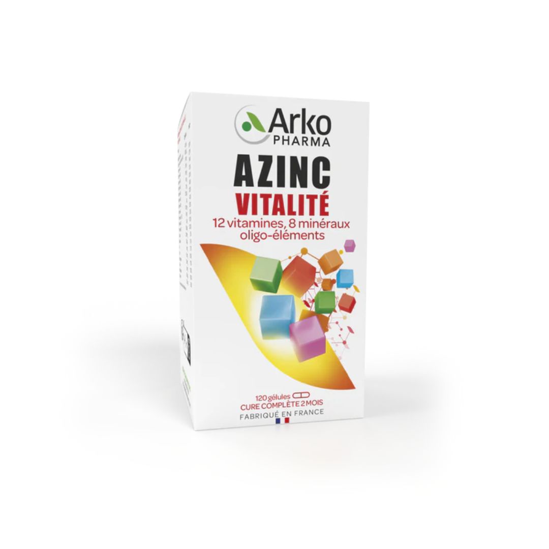 image Azinc Vitalité 120 gélules